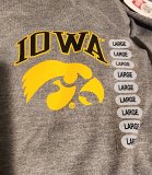 NCAA Iowa Hawkeyes Fleece Jogger Size L