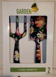 Metal Floral Garden Kit Black