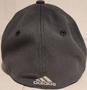 Adidas Fitted Hat Size S/M Grey