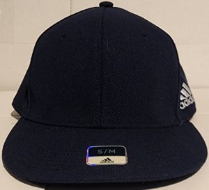 Adidas Fitted Hat Size S/M Dark Blue