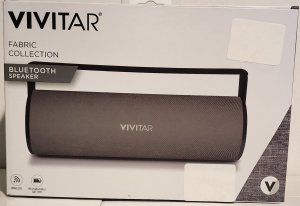 Vivitar Bluetooth Speaker Grey