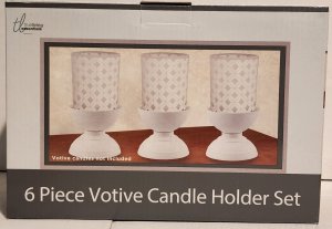 6 Piece Votive Candle Holder Set