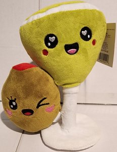 Martini and Olive Plush