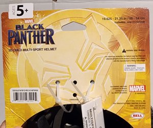 Bell Marvel Black Panther 3D Hero Multi-Sport Helmet, Child 5+ (50-54cm)