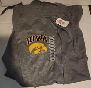 NCAA Iowa Hawkeyes Fleece Jogger Size L