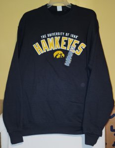 NCAA Iowa Hawkeyes Long Sleeve Sweatshirt Size M