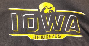 NCAA Iowa Hawkeyes Hoodie Size Large