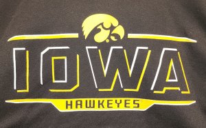 NCAA Iowa Hawkeyes Hoodie Size Small