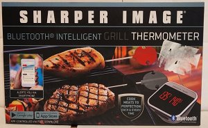 Sharper Image Bluetooth Intelligent Grill Thermometer